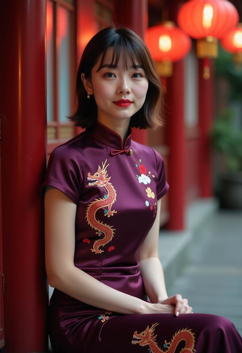 当她推开家门